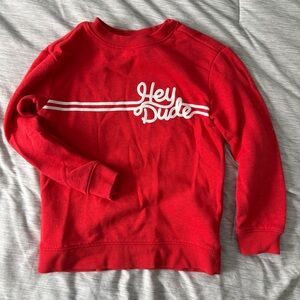 Cat & Jack Red Fleece Pullover